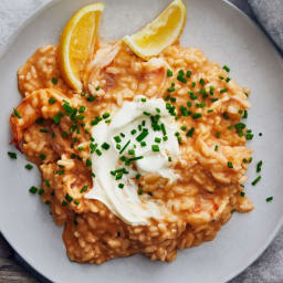 Creamy Shrimp Risotto with Mascarpone