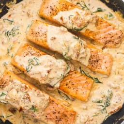 Creamy Tuscan Salmon Recipe