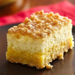 Creme Brulee Cheesecake Bars