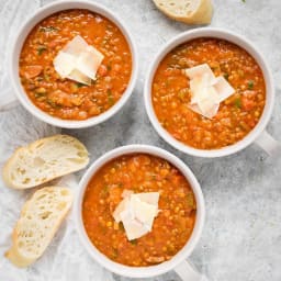 Creole Lentil Soup with Andouille Sausage