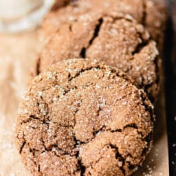 Crinkle-Top Gluten-Free Molasses Cookies • The Bojon Gourmet