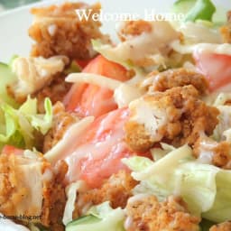 Crispy Chicken Salad