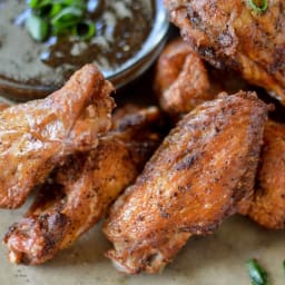 Crispy Chinese Black Pepper Chicken Wings