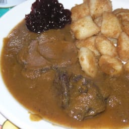 Croatian boar casserole