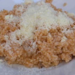 Croatian Dalmatian red risotto (fisherman’s risotto)