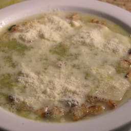 Croatian leek soup