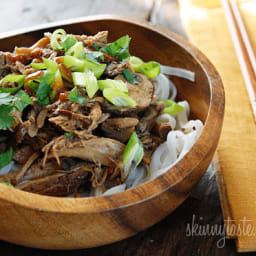 Crock Pot Asian Pork with Mushrooms