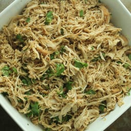 Crock-Pot Cilantro Lime Shredded Chicken