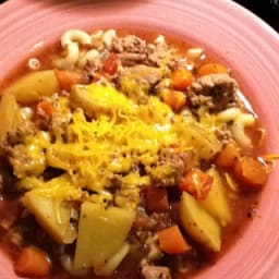 Crock-pot Hamburger Soup