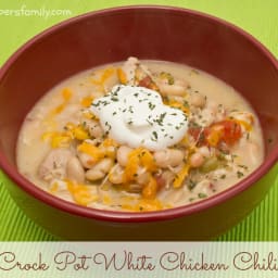 Crock Pot White Chicken Chili