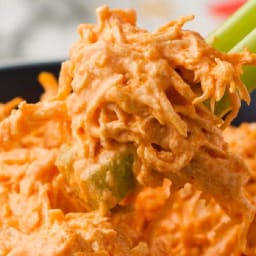 Crockpot Buffalo Chicken Dip