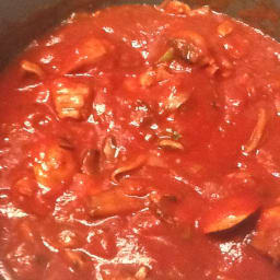 Crockpot Chicken Cacciatore