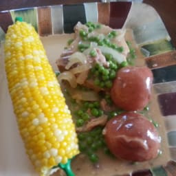 Crockpot Dijon Pork Chops