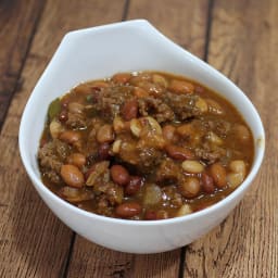 Crockpot Honey Baked Beans With Ground Beef