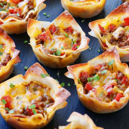 Crunchy Taco Cups Recipe