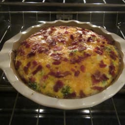 Crustless Broccoli Quiche