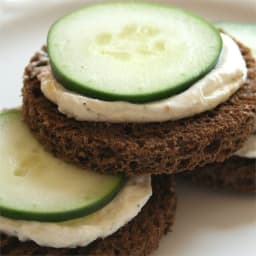 Cucumber Sandwich Appetizers