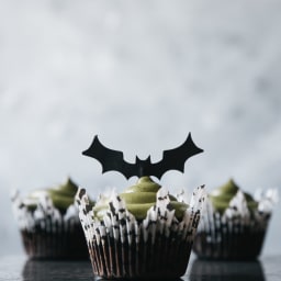 Cupcakes de Halloween Sin Gluten y Veganos