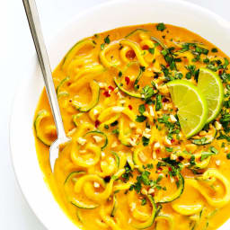 Curried Satay Veggie Bowls