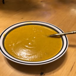 Curry butternut squash soup