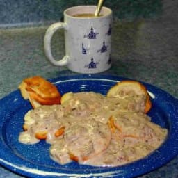 Dad's Low(er) Fat Sausage Gravy