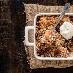 Daphne Oz's Port-Braised Apple and Pear Crisp