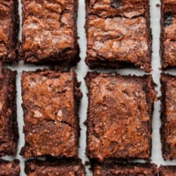 Dark Chocolate Nutella Brownies