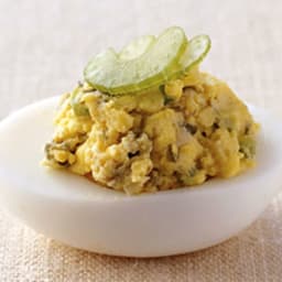 Deviled Eggs with Capers and Tarragon