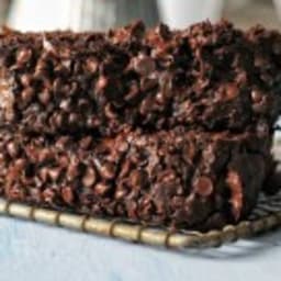 Double Chocolate Zucchini Banana Bread