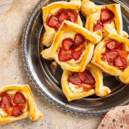 Double Strawberry Cheese Danish