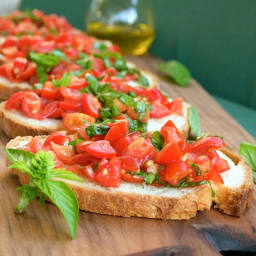 Double Tomato Bruschetta