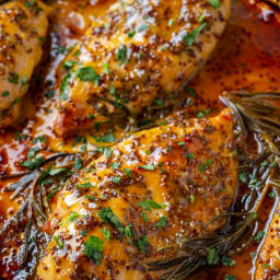 Easy Baked Honey Dijon Chicken