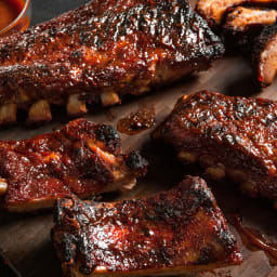 Easy BBQ Baby Back Pork Ribs