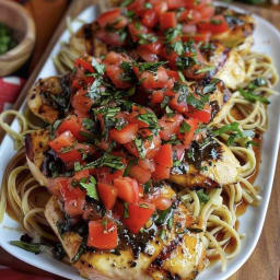 Easy Bruschetta Chicken 