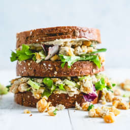 Easy Chickpea Salad Sandwich
