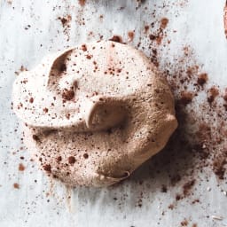 Easy Cocoa Meringues