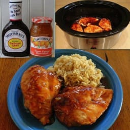 EASY CROCK POT ORANGE CHICKEN