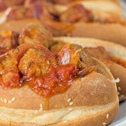 Easy Crockpot Meatball Sub Recipe