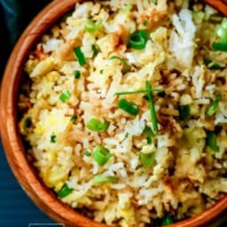 Easy Fried Rice Recipe with Green Onion