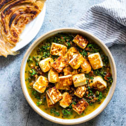 Easy Indian Saag Paneer 