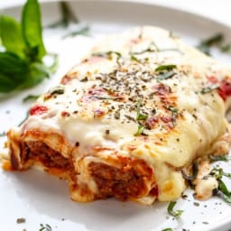 Easy Lasagna Stuffed Burritos