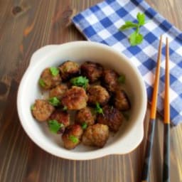 Easy Miso Meatballs (Turkey, Beef, Chicken, or Pork) No Bread Crumbs!