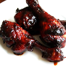 Easy Oven-Baked Honey-Soy Chicken Drumsticks