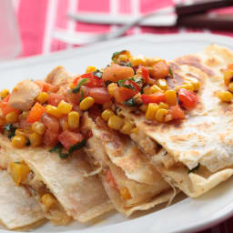 Easy & Quick Chicken Quesadillas