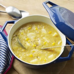Easy sweetcorn chowder 