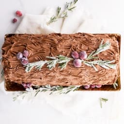 Easy Yule Log Recipe Using Cake Mix