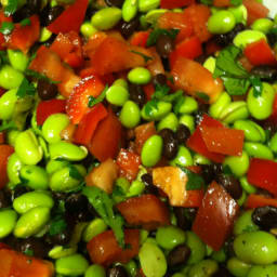 Edamame Black Bean Salad