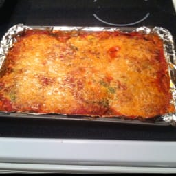 Eggplant and Spinach Lasagna