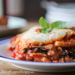 Eggplant Polenta Lasagna