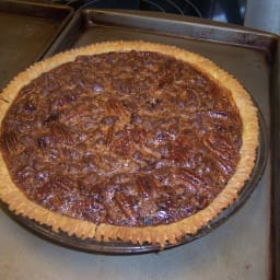 Emeril's Rich Chocolate Pecan Pie